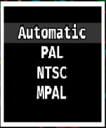 Manual tvtype options menu Manual tvtype options menu